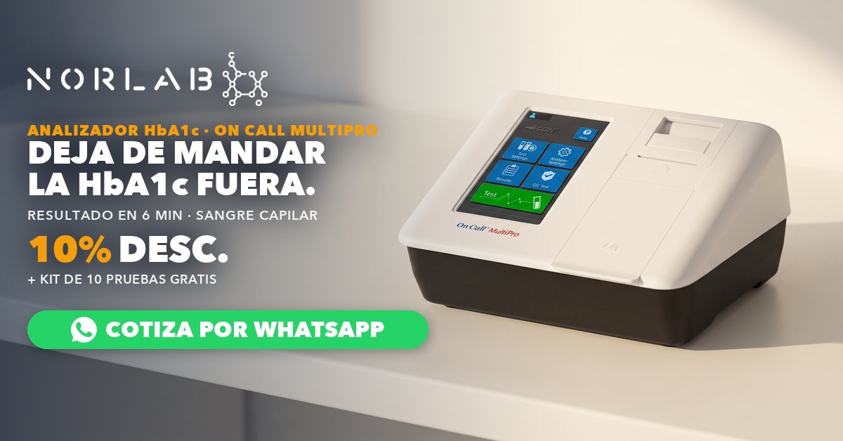 Analizador de hemoglobina glicosilada On Call MultiPro de ACON, resultado en 6 minutos. 10% de descuento de lanzamiento más kit de 10 pruebas.