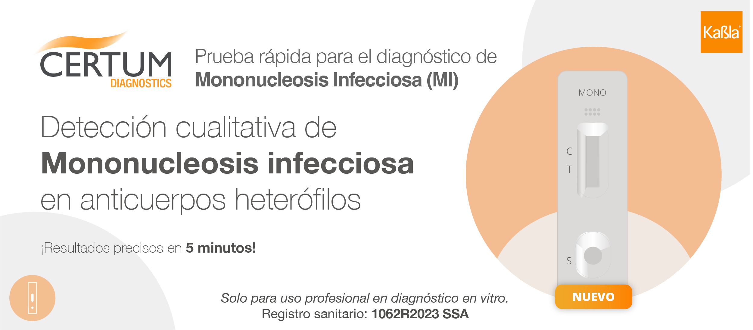 Prueba rápida de Mononucleosis Infecciosa (MI) | Certum - Imagen 5