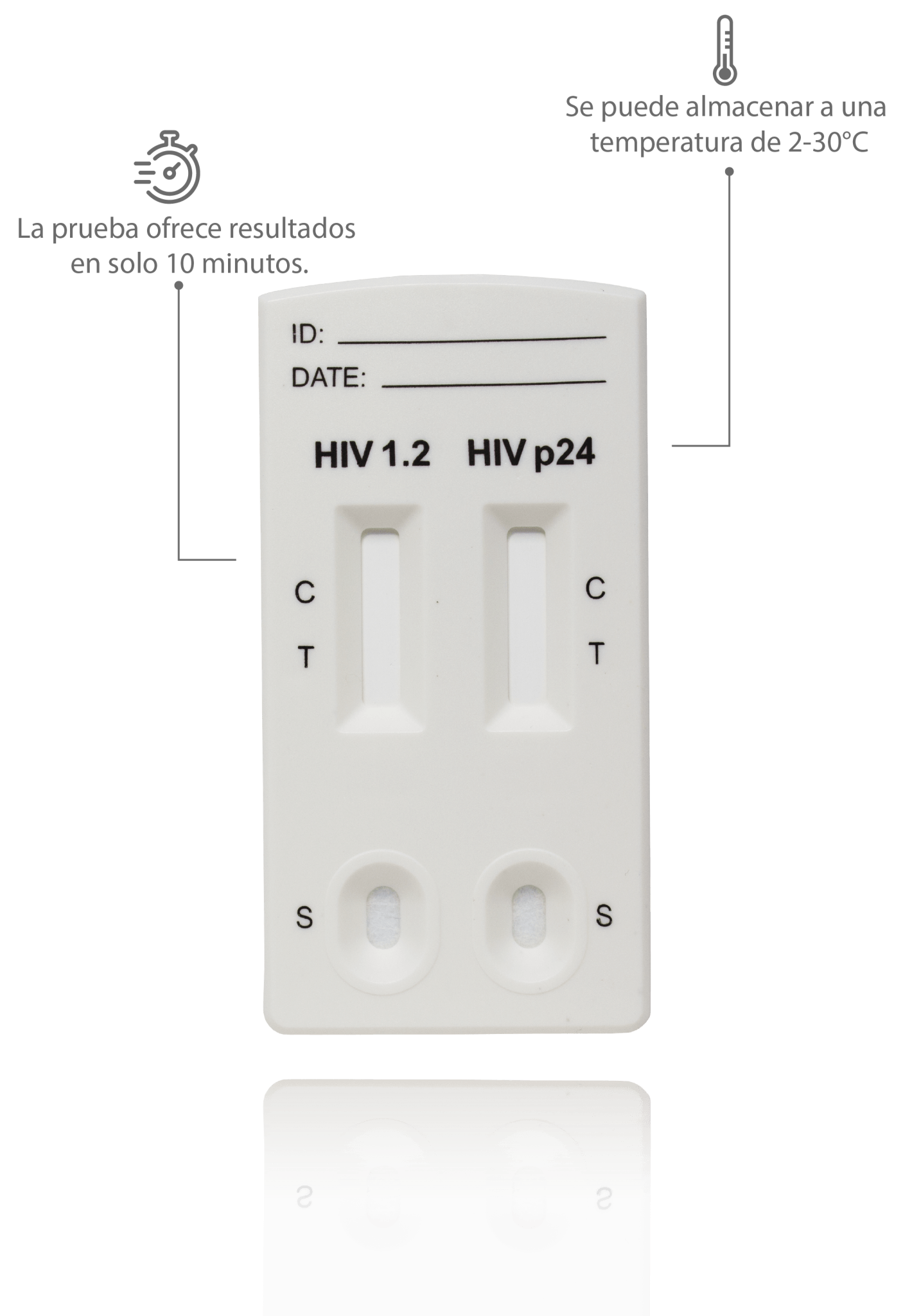 Prueba de VIH Cuarta Generación Certum - Imagen 2