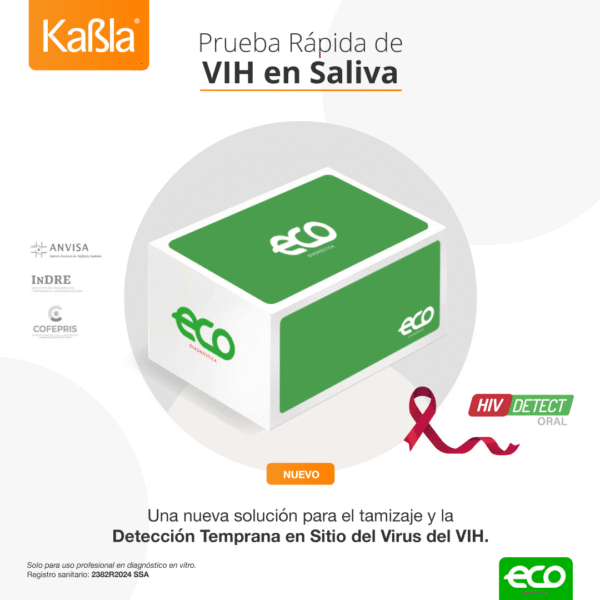 Prueba rápida de VIH en saliva – eco DIAGNOSTICA - Imagen 2