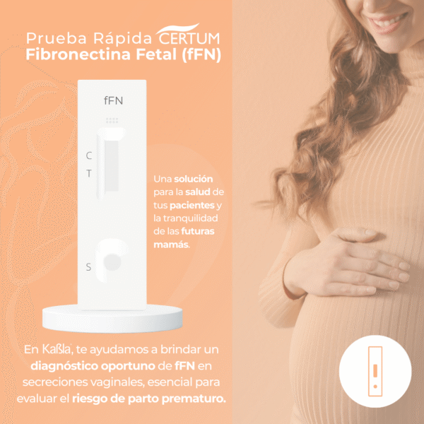 Prueba rapida fFn Secreción Vaginal en cassette - Imagen 2